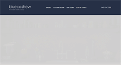 Desktop Screenshot of bluecashew.com